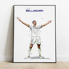 Jude Bellingham poster print - Real Madrid Players Bellingham Wall Art