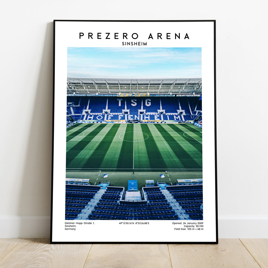 PreZero Arena: Classic Football Action Scenic Poster