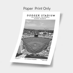 Legendary MLB Baseball Games at Dodger Stadium Poster Print