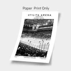 Utilita Arena Steelers Wall Art - Unique Hockey Poster