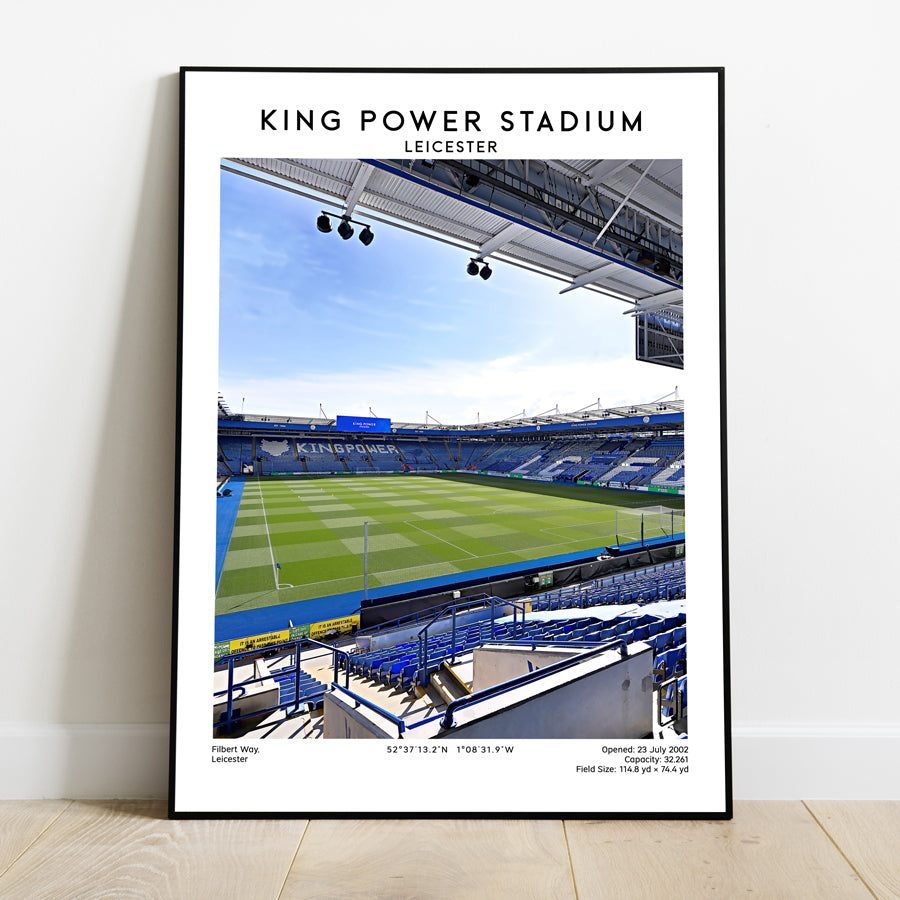 King Power Stadium: Home of Leicester City Poster Print