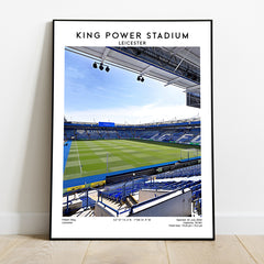 King Power Stadium: Home of Leicester City Poster Print