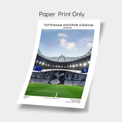 Spurs Tottenham Hotspur Stadium poster, football wall art print, ideal gift for fans