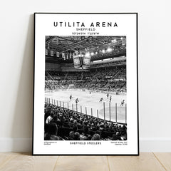 Sheffield Steelers Hockey Stadium Poster - Perfect for Fans