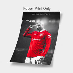 Marcus Rashford wall art print