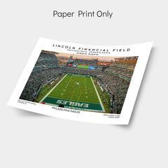 Iconic Lincoln Financial Field: Philadelphia Eagles' Ground Poster Print