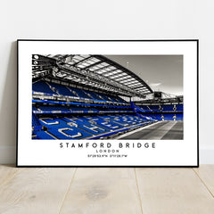 The Classic View of Stamford Bridge Stadium