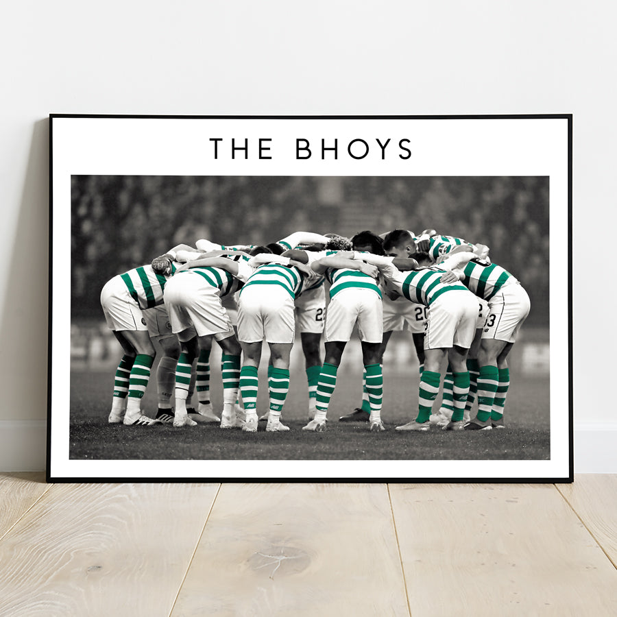 Celtic Football team poster print