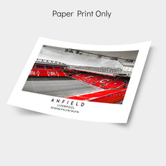 Anfield Stadium: A Historic Football Venue Poster