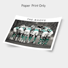 Celtic Scottish Football Team poster print