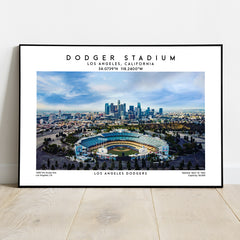 Dodger Stadium: Los Angeles Dodgers MLB Baseball Poster Print