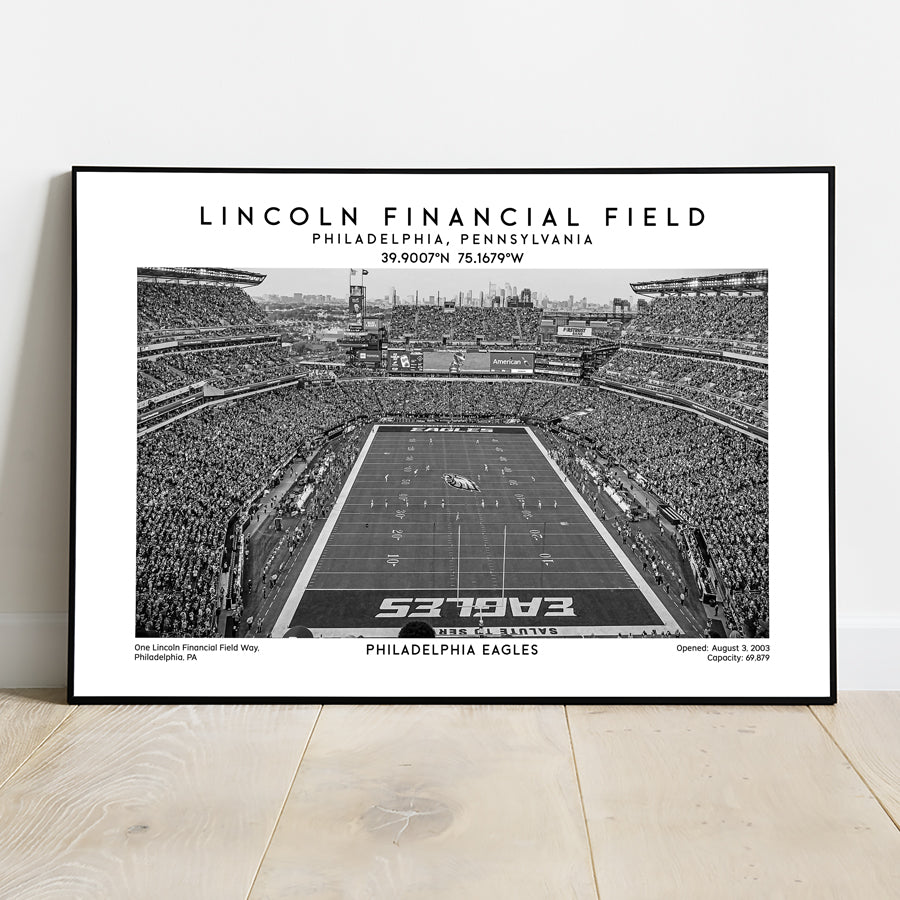 Lincoln Financial Field: Legendary Home of the Philadelphia Eagles Scenic Poster