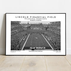 Lincoln Financial Field: Legendary Home of the Philadelphia Eagles Scenic Poster