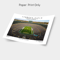 Lambeau Field Green Bay Packers Poster Print