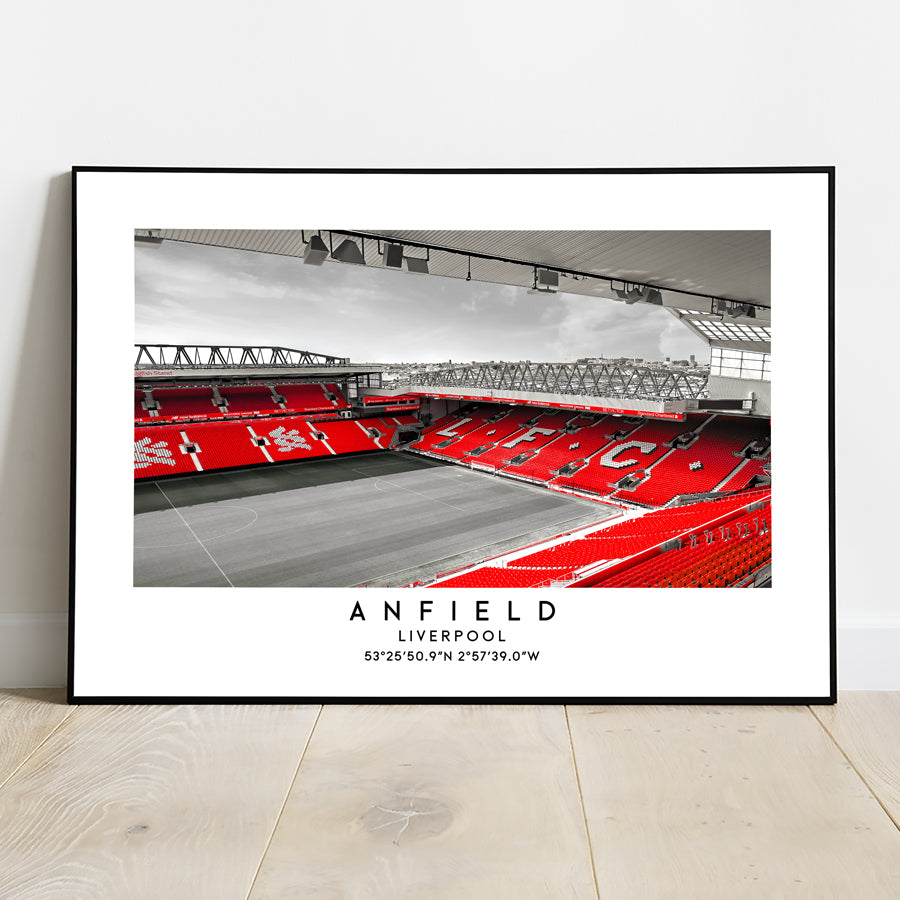 Anfield: The Fortress of Football Poster Print