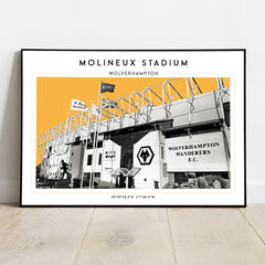 Molineux Stadium Football Poster Print