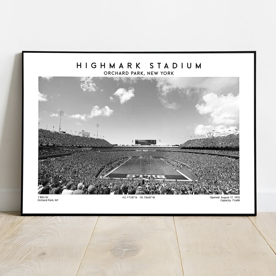 Highmark Stadium: Legendary Home of the Buffalo Bills Scenic Poster