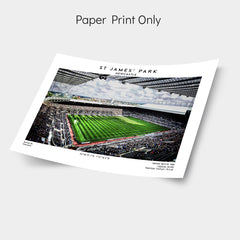 St James's Park Poster Print - Newcastle United Stadium Wall Art