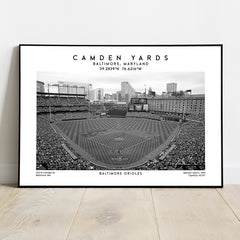 Oriole Park: Baltimore Orioles MLB Baseball Art Print