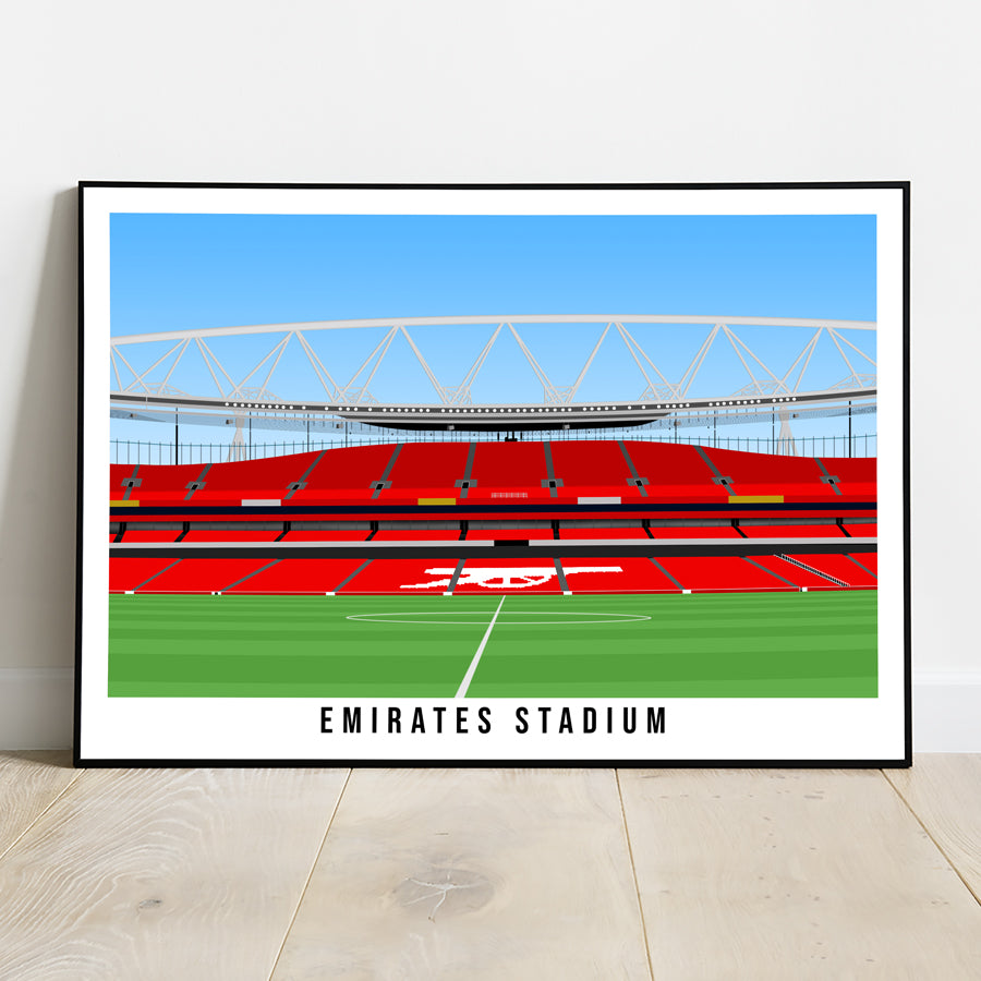 The Gunners' Home: Emirates Stadium Print