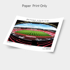 Bet365 Stadium poster print